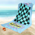 100% Microfiber beautiful printed big size beach towel